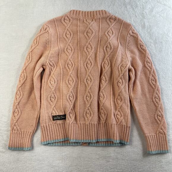 Matilda Jane Girls 4 Lookin Peachy Cardigan Sweater Spring Dream Chasers #31125T - Picture 8 of 8